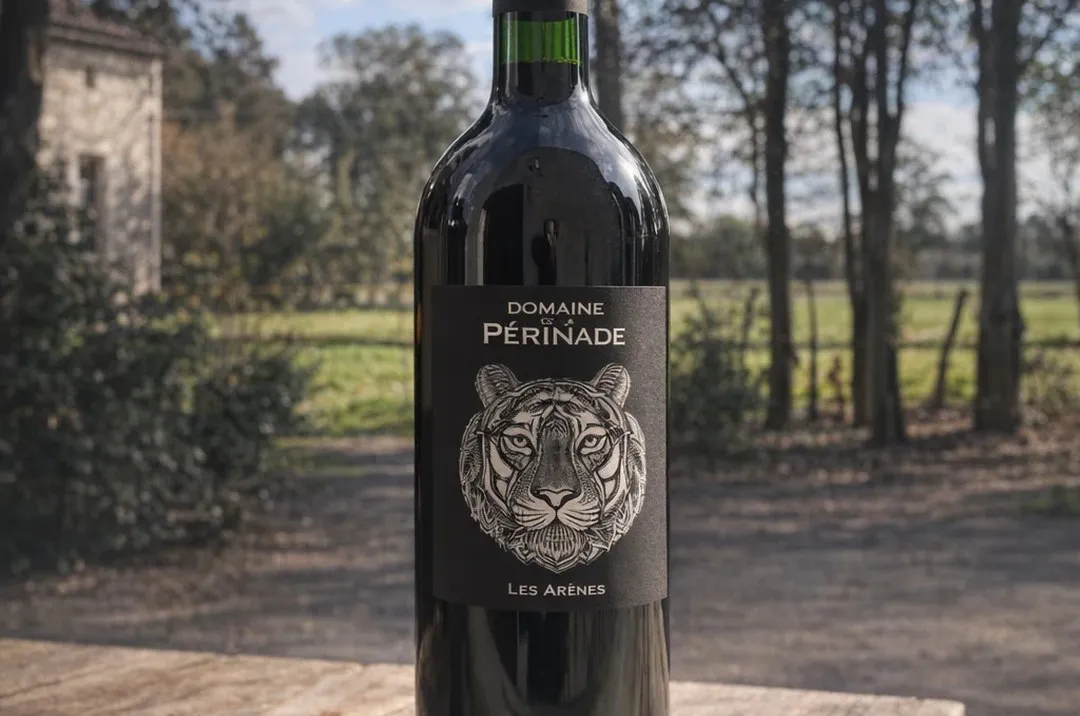 Sélection de vins rouges en cave
